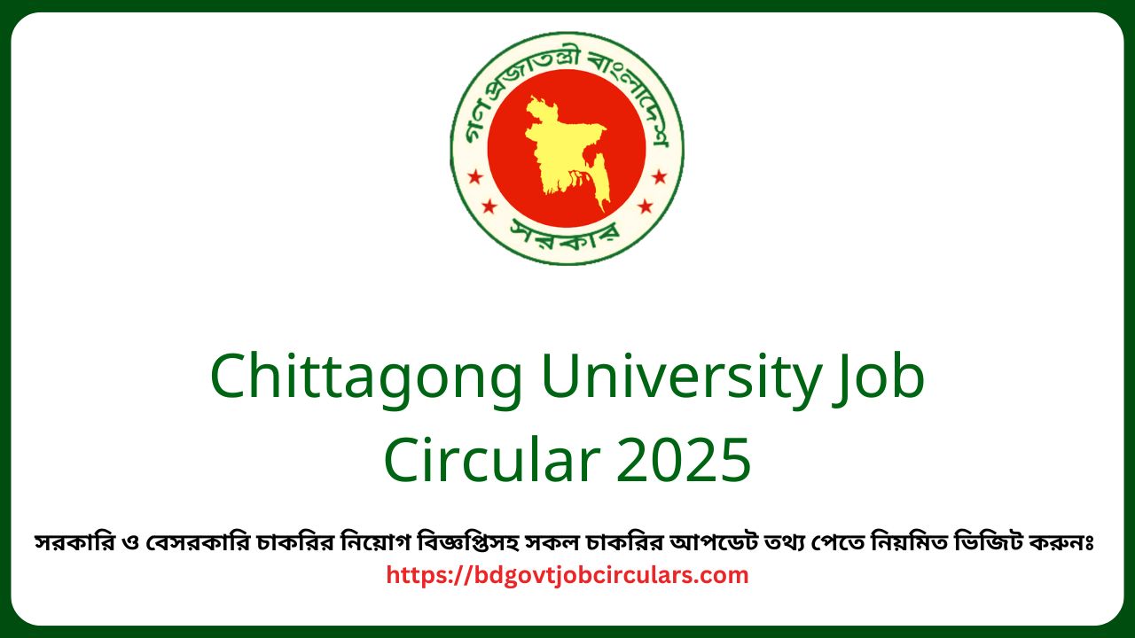 Chittagong University Job Circular 2025